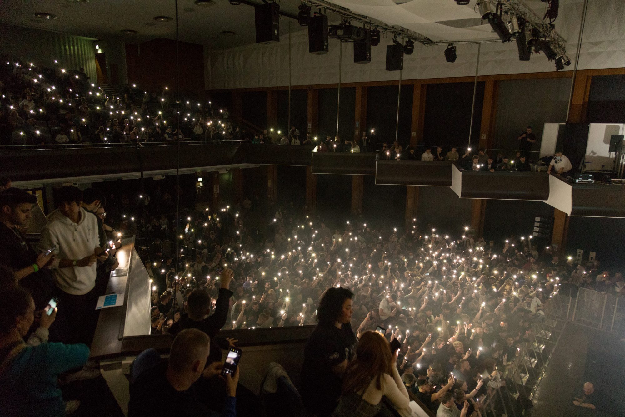 crowd in The Great Hall